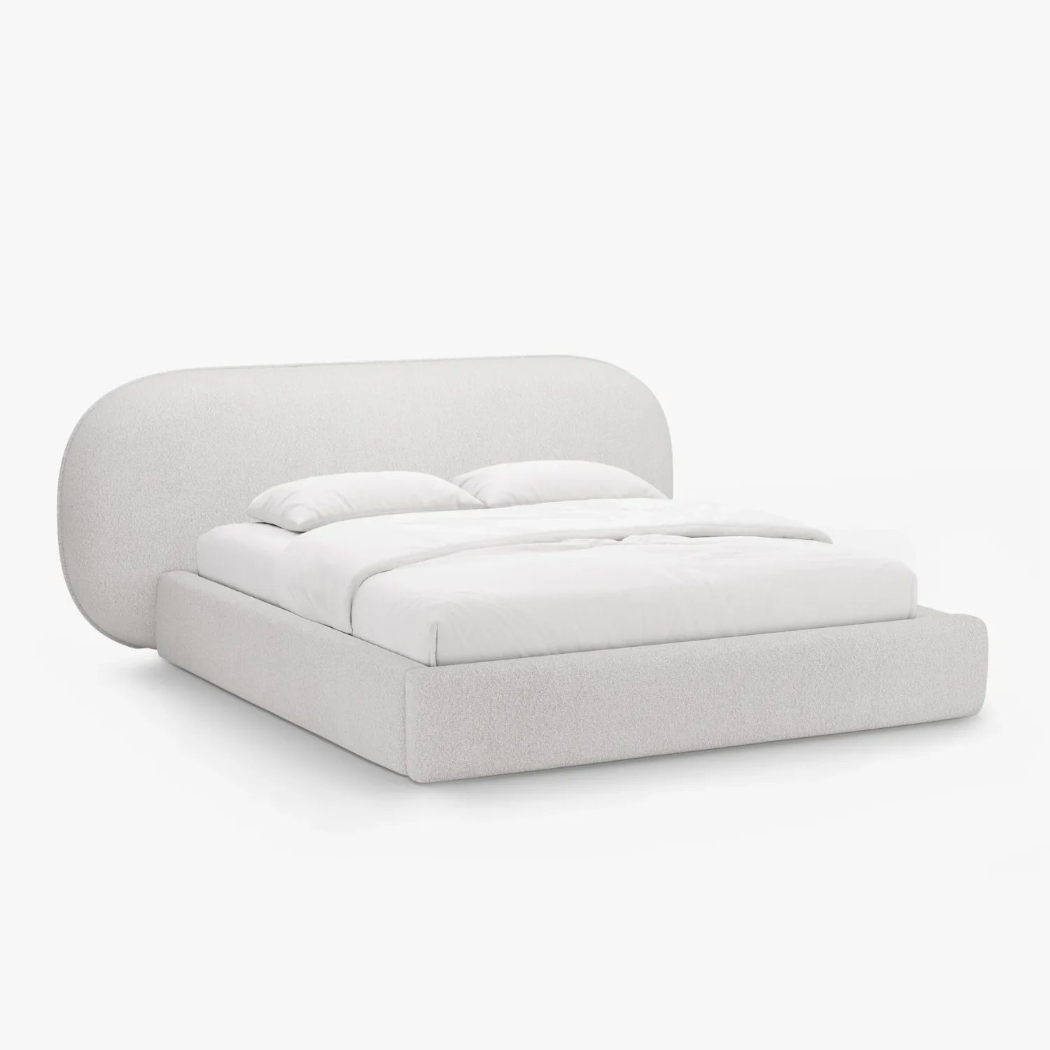 The Serene Curve Bed