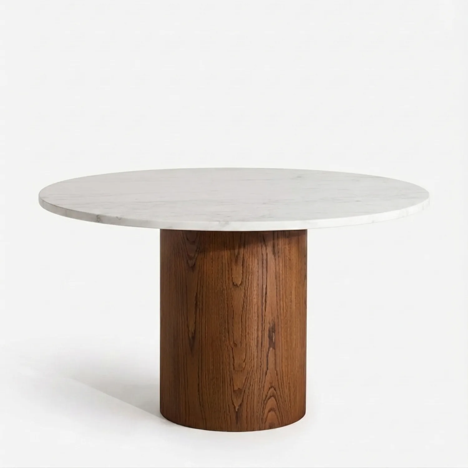 The Vesta Round Marble Dining Table 120 cm
