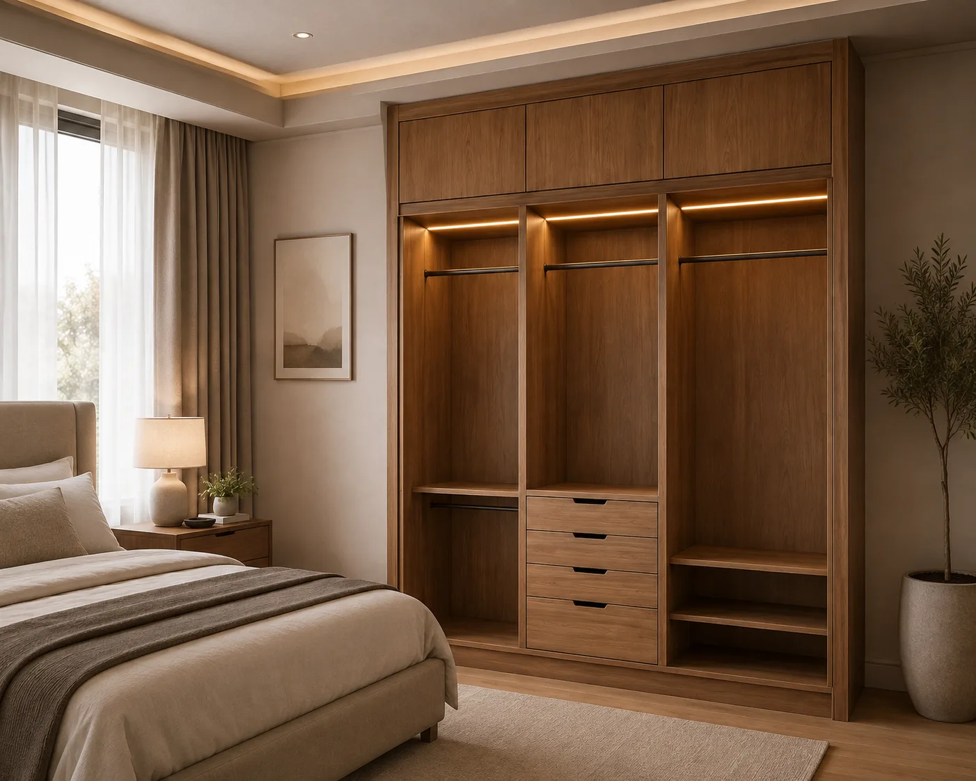 Heritage Open Wardrobe