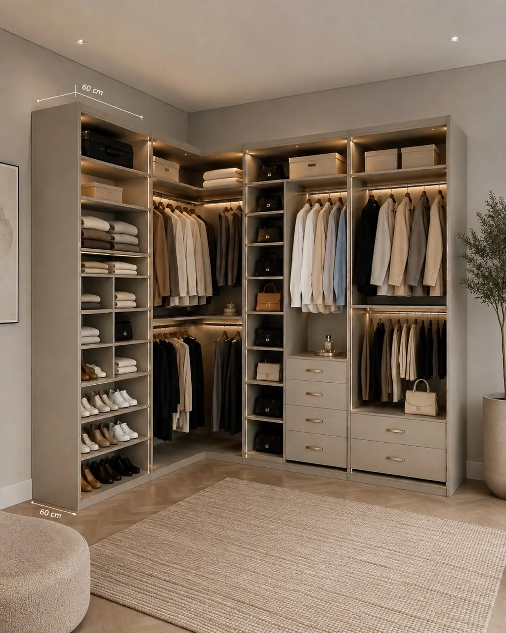 Prestige Walk-In Wardrobe