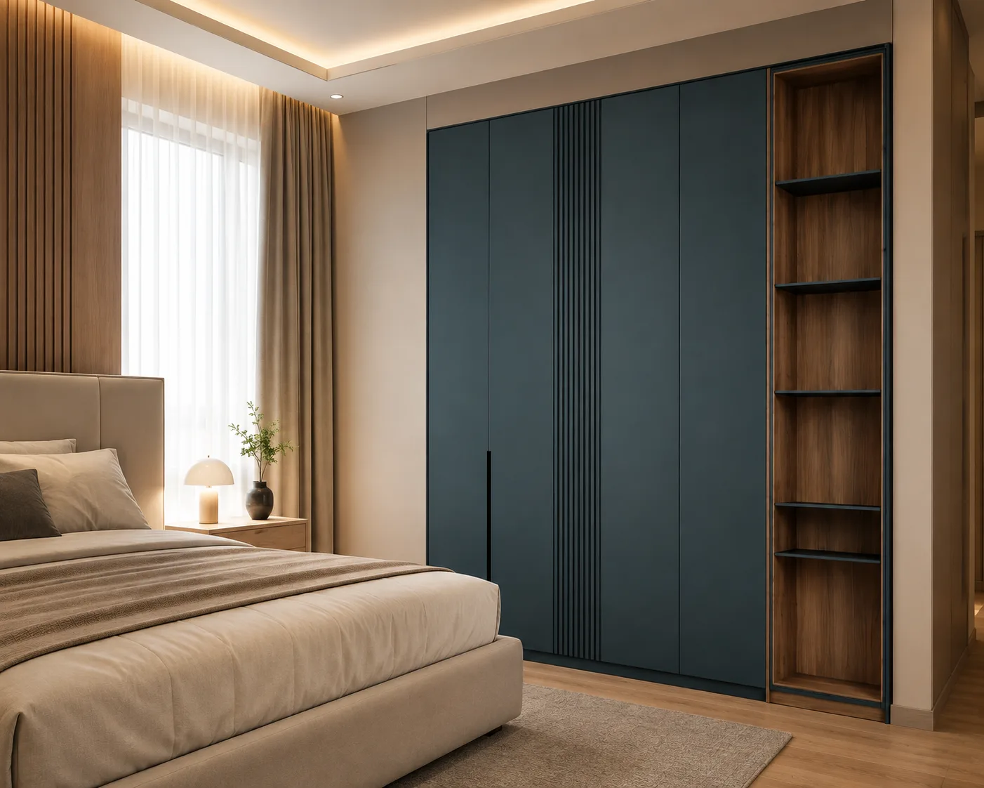 Nova Fluted Wardrobe