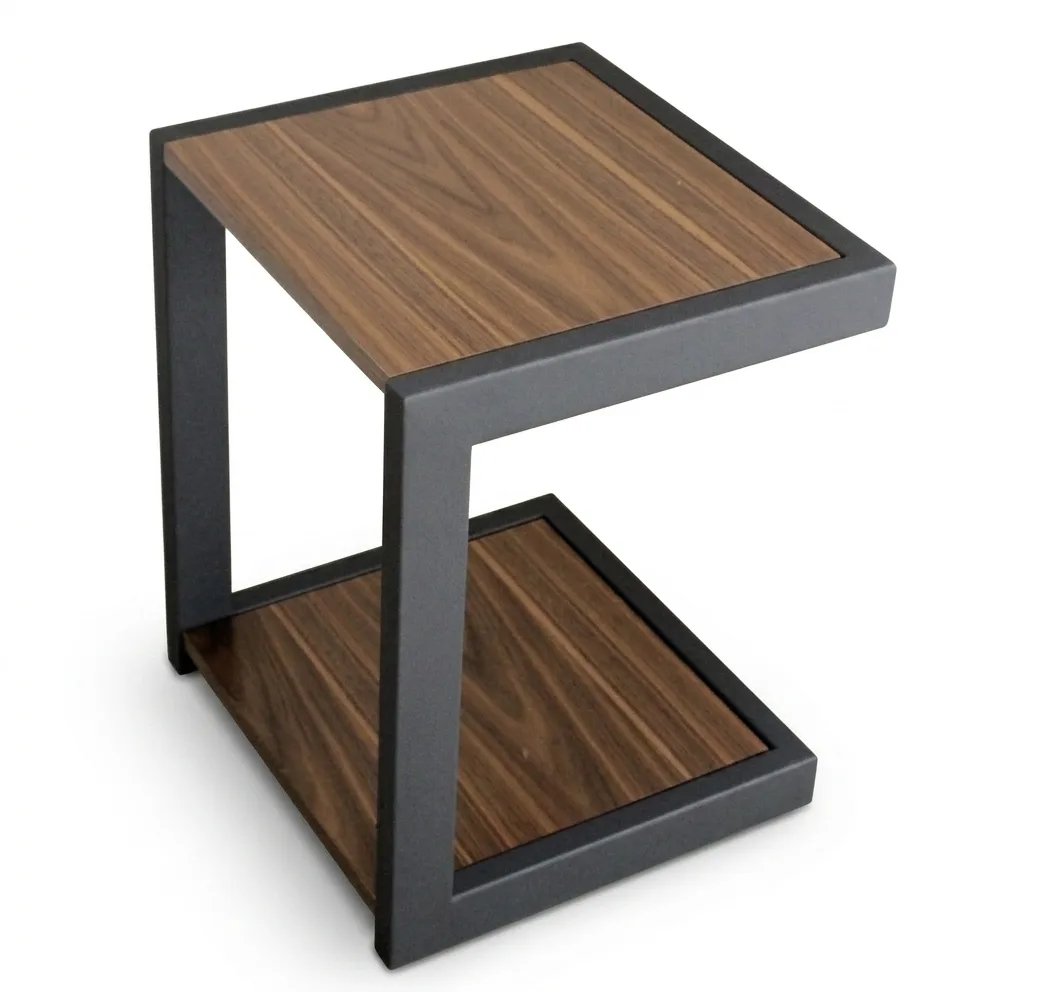 The Apex Silhouette Industrial C-Table