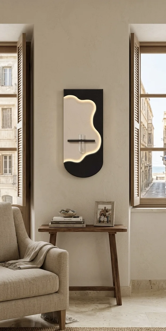 Nero Sculptural Wall Panel