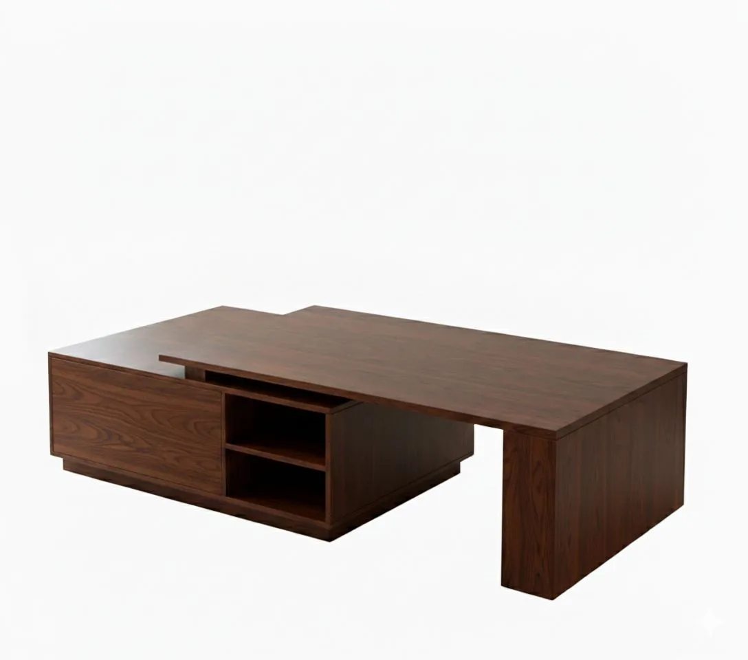 The Linear Cascade Tiered Coffee Table